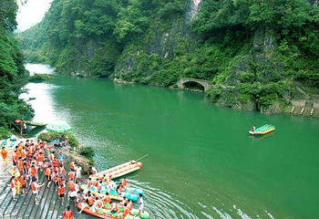 雁荡山仙溪漂流第 3 张图片