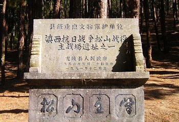 松山抗战遗址第 1 张图片