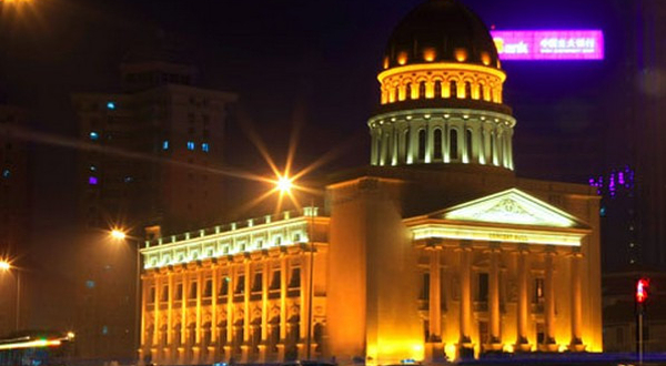 天津小白楼音乐广场