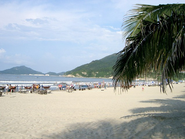 下川岛王府洲沙滩