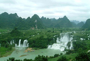德天跨国瀑布景区第 8 张图片
