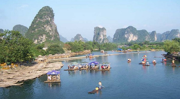 遇龙河漂流金龙桥码头