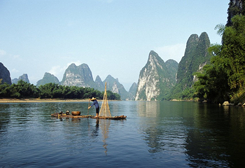 漓江风景区-黄布倒影第 2 张图片