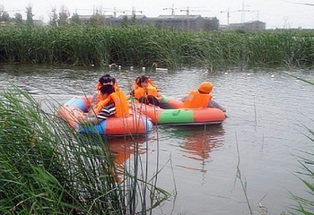 张掖湿地漂流第 8 张图片