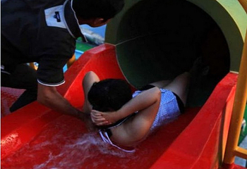 陡水湖漂流乐园第 4 张图片