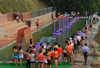 陡水湖漂流乐园第 2 张图片