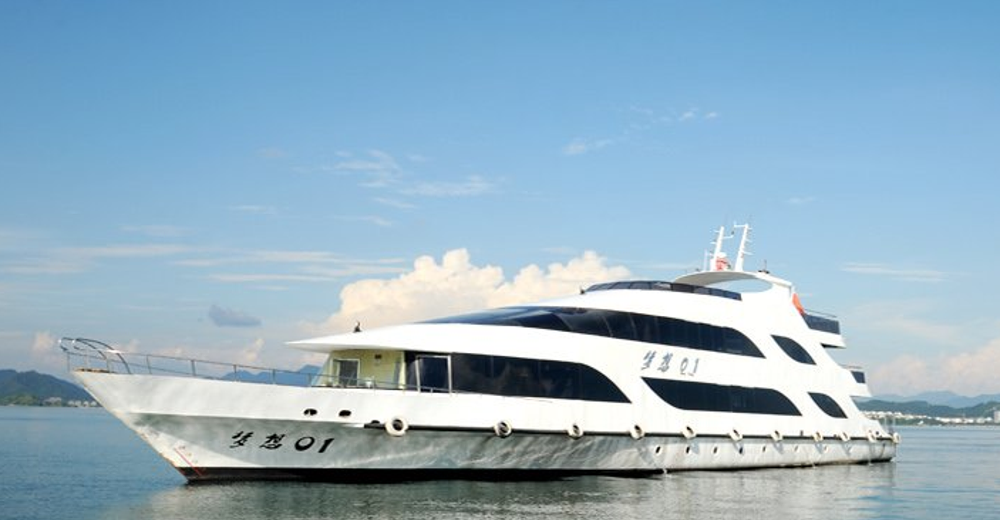 千岛湖梦想号豪华游艇 中心湖区【成人票】送100元鱼头抵价券