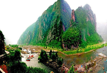 漳河三峡漂流第 1 张图片