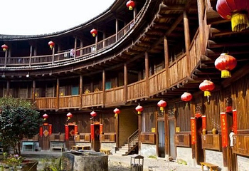 福建土楼·永定景区-侨福楼第 5 张图片
