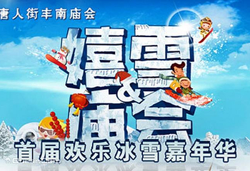 丰南庙会欢乐冰雪嘉年华第 1 张图片