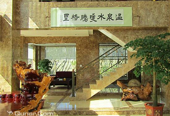腾格里温泉别墅酒店大泡池第 1 张图片