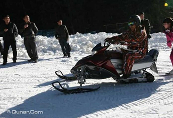 鹞子沟康乐山庄滑雪场第 19 张图片