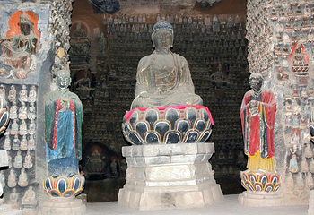石泓寺石窟第 1 张图片
