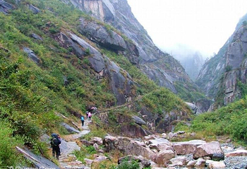 霄坑大峡谷第 1 张图片