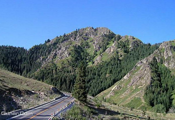 天池山道第 1 张图片