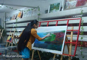 红栏休闲油画沙龙（南山华彩画场）第 2 张图片