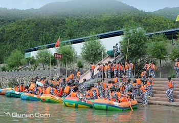 灌河军事漂流第 4 张图片