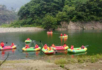 云锣山青龙峡漂流第 12 张图片