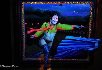 世纪金花夜光3D艺术展第 1 张图片