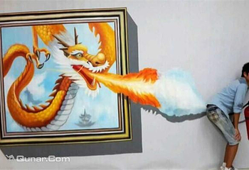 海口魔幻3D艺术展第 2 张图片