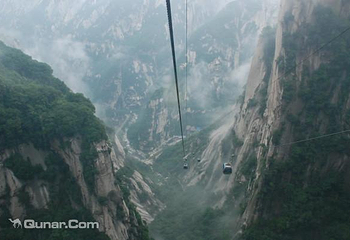 华山北峰索道第 10 张图片