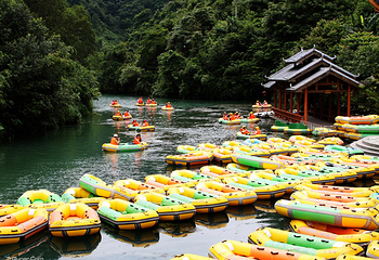 百色大王岭漂流景区第 24 张图片