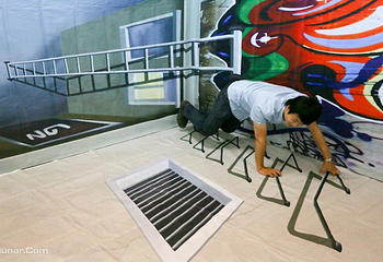 圣安3D错觉艺术全国巡展（日照站）第 2 张图片
