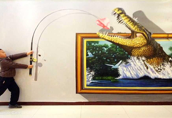 《济宁晚报》首届大型魔幻艺术画展第 2 张图片