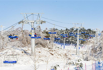 长春天定山滑雪场第 11 张图片