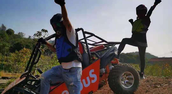 天津印象偏桥真人cs 丛林越野卡丁车