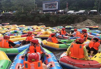 明月山栖隐大峡谷漂流第 2 张图片