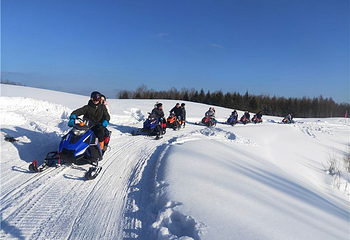 东北越野车雪地摩托车穿越第 4 张图片