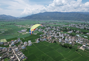 丽江三川云来滑翔伞飞行营地第 3 张图片