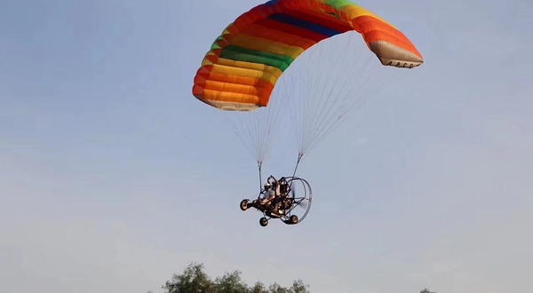 重庆永川黄瓜山动力伞飞行营地