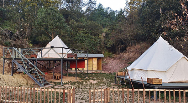 乐田安云农场山地露营地