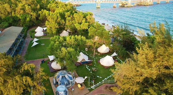 玫瑰海岸露营地