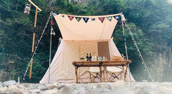 马岔河温泉帐篷露营地