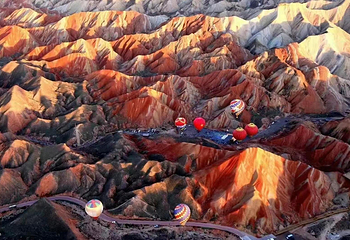 张掖七彩丹霞旅游景区第 10 张图片