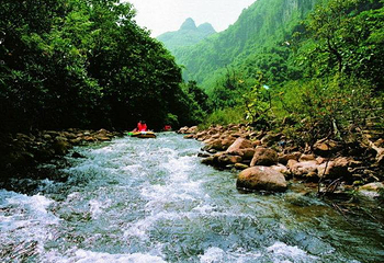 古龙河漂流第 1 张图片