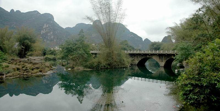 大新恩城山水风光