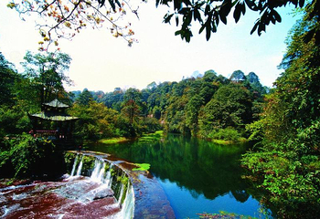 成都天台山旅游景区第 8 张图片
