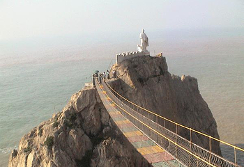 海上泸定桥第 1 张图片