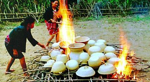 那里村原始制陶