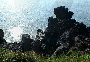 大浦海岸柱状节理带第 1 张图片