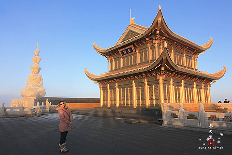 金顶旅游景点攻略图
