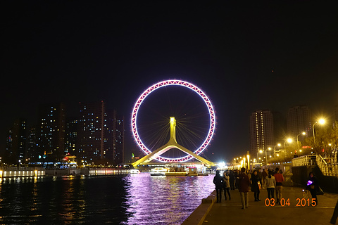 天津之眼旅游景点攻略图