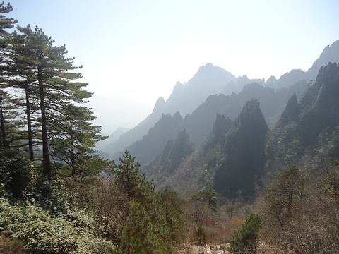 黄山风景区旅游景点攻略图