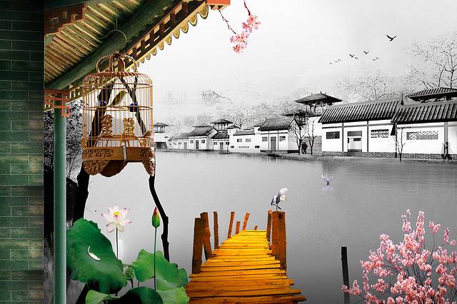 水墨苏州,古风淳朴