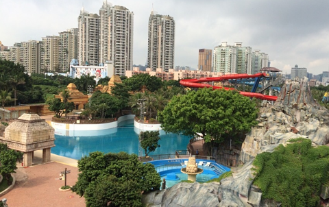 深圳欢乐谷旅游景点攻略图