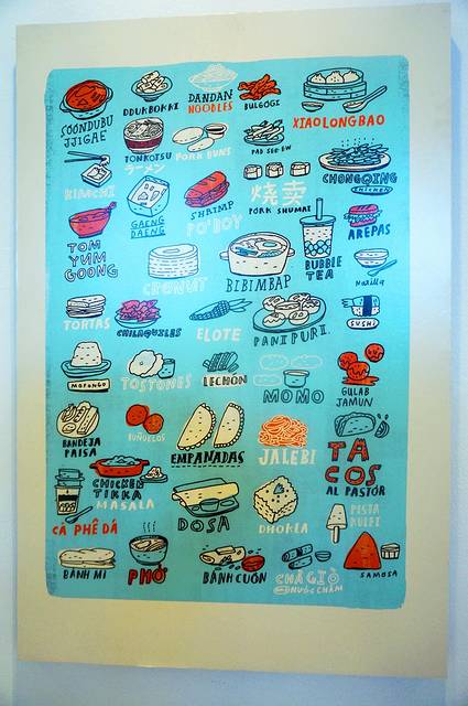 吃货眼中的世界